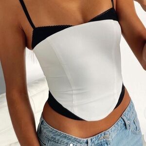 White Fox NWT Corset Tank